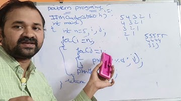 PATTERN PROGRAMS 3 in Telugu || PYRAMID PROGRAMS 3 || STAR PROGRAMS 3 || C programming in Telugu