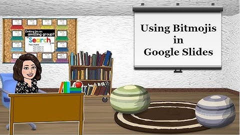 Using Bitmojis in Google Slides