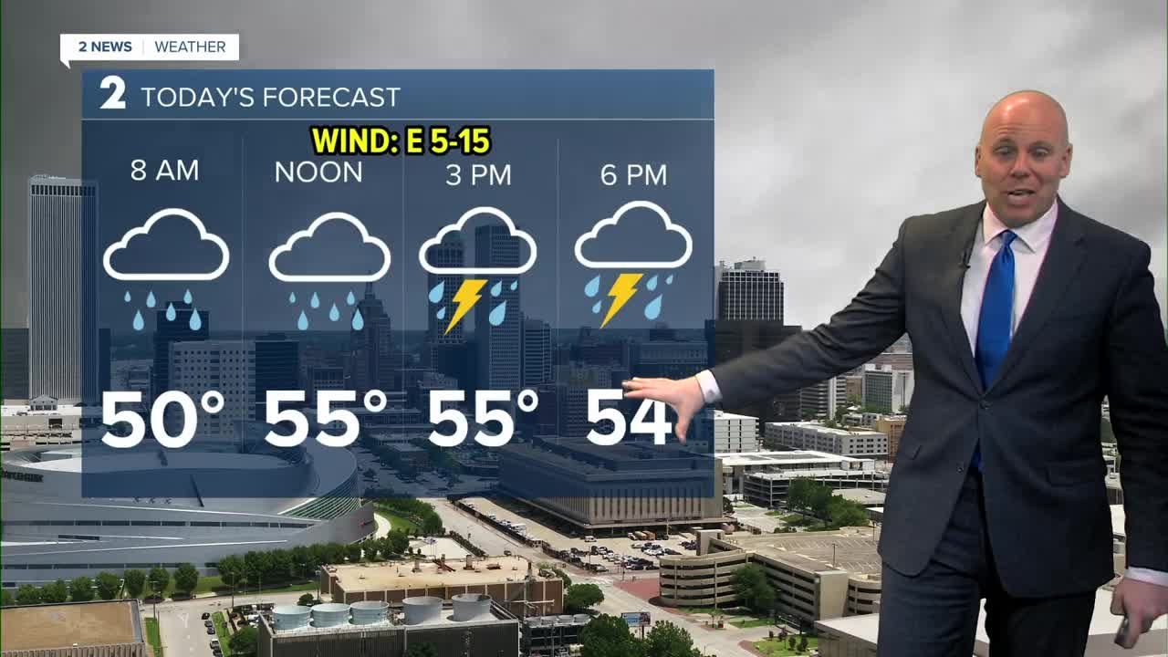 A wet and chilly Wednesday ahead - YouTube