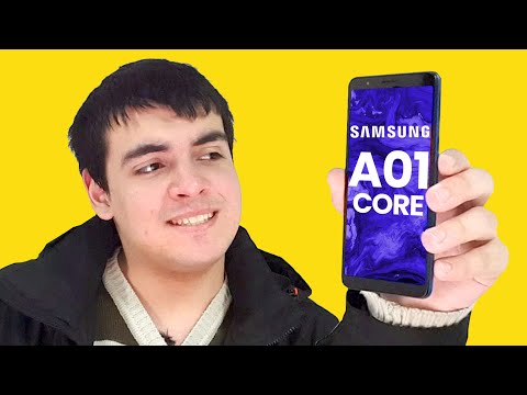 El Samsung ms barato es  Galaxy A01 Core Unboxing y Primeras Impresiones