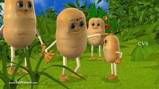 Aloo kachaloo Hindi poem   3D Animation Hindi Nursery rhymes for children (Aalu kachalu beta )