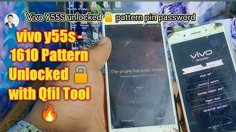 Vivo Y55s Unlock with Qfil Tool | Vivo Y55s (1610) Unlock tool | Vivo Y55s Pattern and Frp Unlock