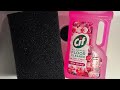 ASMR Soaked Sponge: Cif, Pinesol &amp; The Pink Stuff 💝 Sudsy Squeezes and Rinse ASMR 