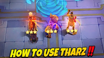 NEW GORD IS ACCURATE, UNSTOPPABLE TRICK | THARZ SKILL 3 GAMEPLAY‼️ MAGIC CHESS 2025