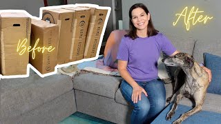 I Bought, Assembled, and Review Home Reserve DIY Sofa