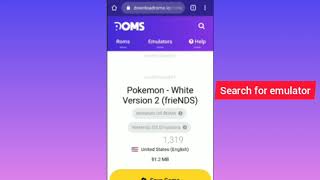 How to download Pokémon NDS Games in Android screenshot 5