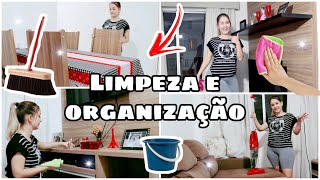 FAXINA NA SALA E MESA DE JANTAR (MEU APÊ DE 48 M2) | Bianca Peres