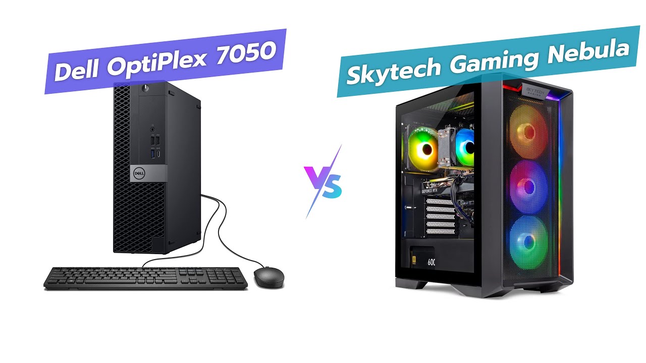 Dell Optiplex 7050 vs Skytech Gaming PC 💻🔥 - YouTube