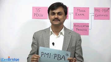 iZenBridge - Professional in Business Analysis (PMI-PBA)® Certification Online Program