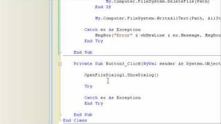 Visual Basic 2008 - ListView Export and Import items Part 2