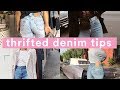 THRIFTED DENIM TIPS || FINDING YOUR PERFECT PAIR OF LEVIS || IMLVH