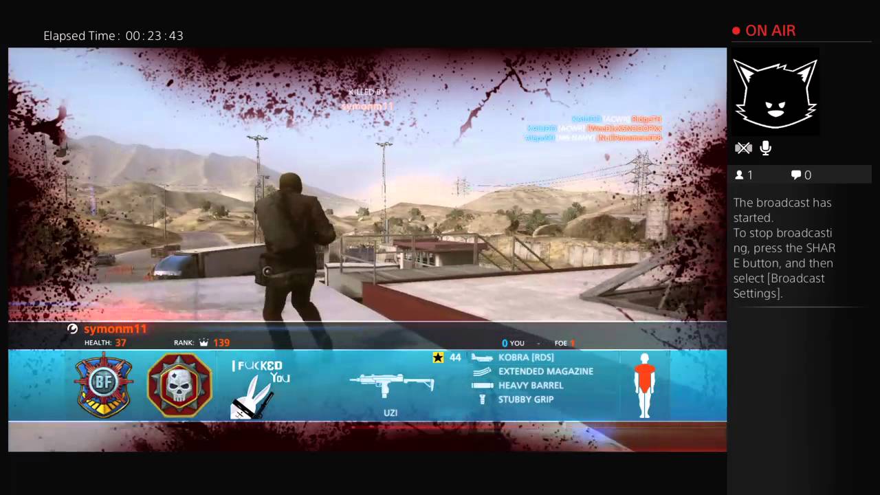 Busta's BFH getaway dlc PS4 Broadcast