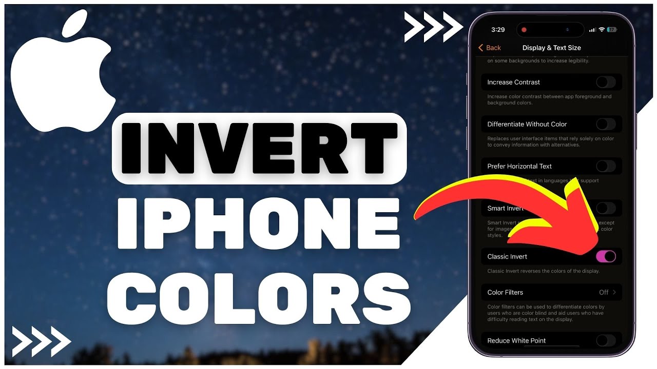 How to Invert Colors on iPhone [Video] - iClarified