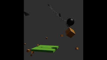 Chain physics in blender