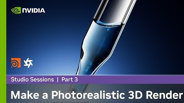 Making a Photorealistic 3D Render (Dropper) w/ Aleksandr Eskin Part 3: Initial Rendering