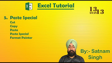 Paste Special in Excel | Lesson 5 | Excel Tutorial