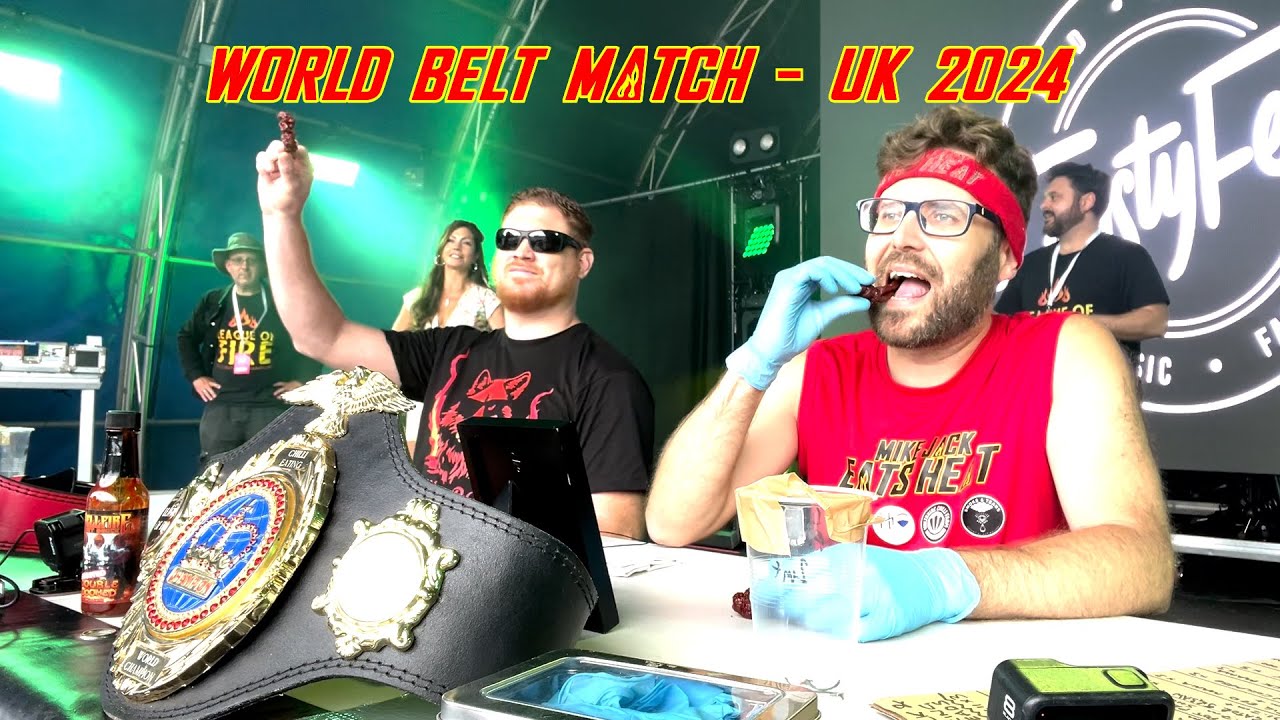 Canada vs USA! World's Hottest Pepper-Eating Contest in London, UK 2024 ...