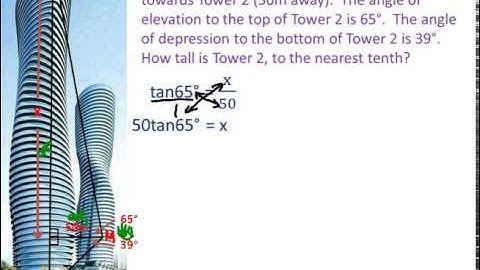 Solving Problems Using Two Right Triangles