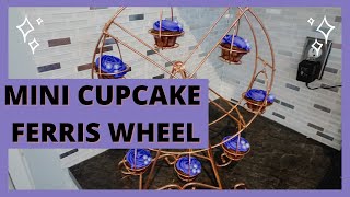 MINI CUPCAKE FERRIS WHEEL | How to make Mini Cupcakes