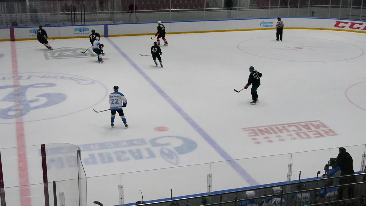 СПБХЛ: ХК Ленинград - ХК Фаворит (2 период) - YouTube