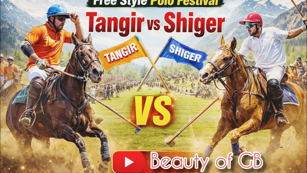 Tangier VS shigerr # free style polo Festival Gilgit Baltistan 