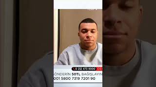 Kylian Mbappe, Canlı Yayına Bağlandı.