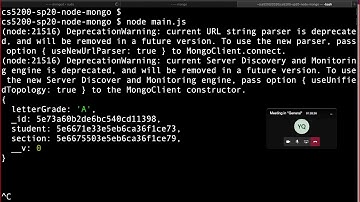 Creating a Many to Many relation in MongoDB with Mongoose models 3 of 3 cs5200 sp20 11214