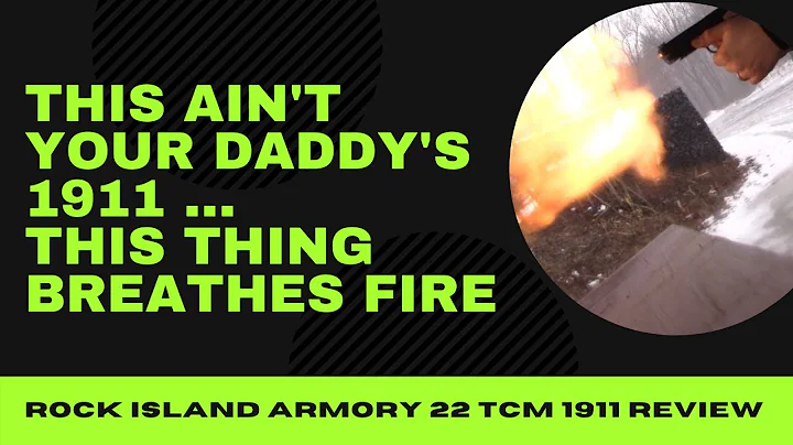 22 TCM Pistol Review: Rock Island Armory 1911 Shooting Review
