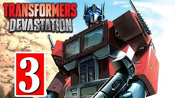 Transformers Devastation Walkthrough Part 3 Shut Down Generators HD