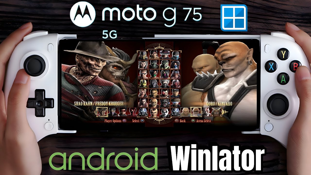 Mortal Kombat 9 Komplete Edition HD PC en Android con Winlator en Snapdragon 6 gen 3