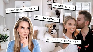 Starting my dream life! Moving in together? New apartment, moving to the US updates