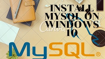 How To Install MySQL 8.0 on Windows 10