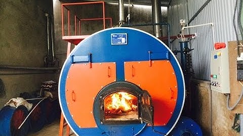 Video Nồi hơi đốt than, củi, trấu