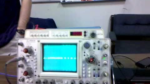 oscilloscope + RFID play time