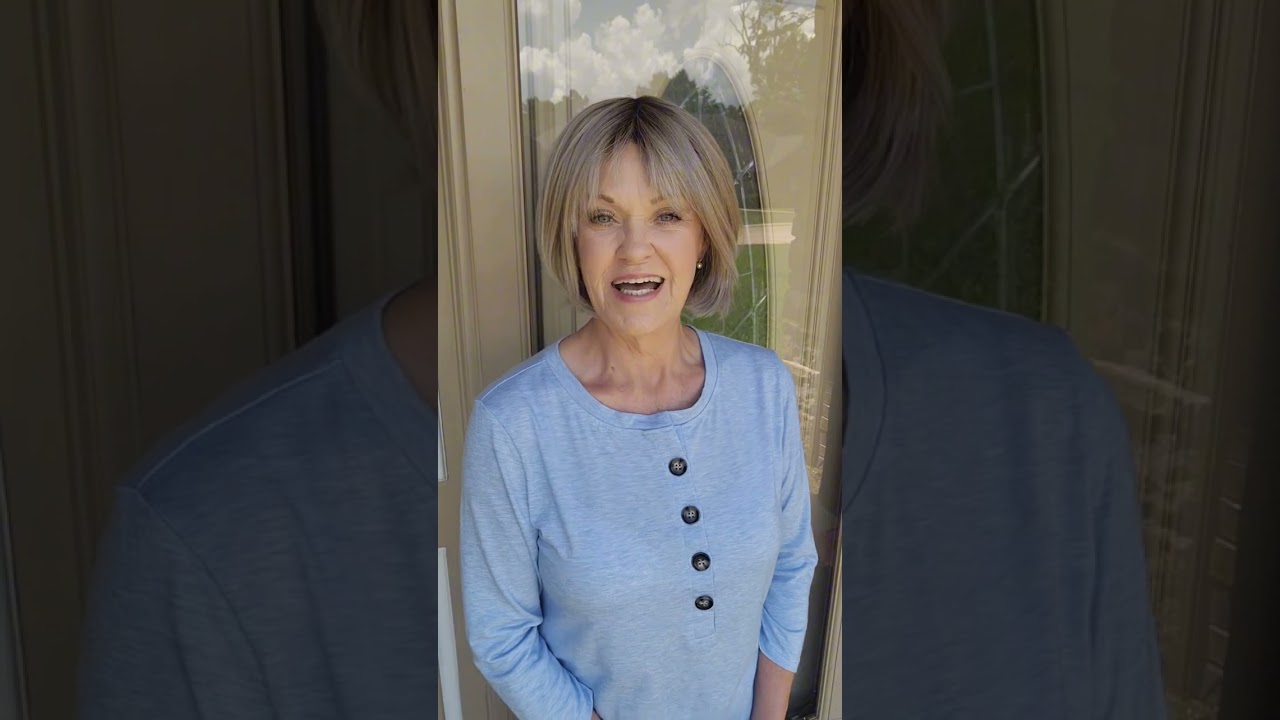 New style and color. Rene of Paris ARIA in the color Mushroom Melange 