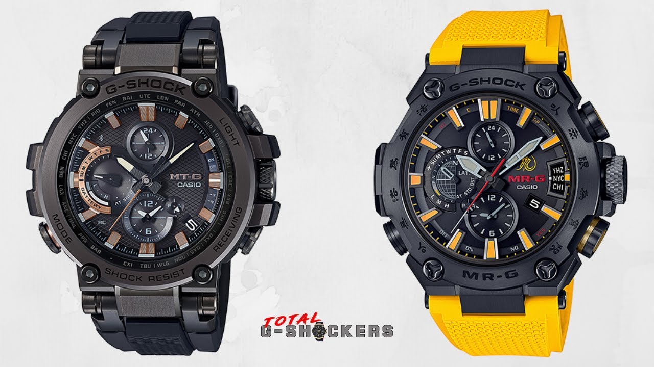 Casio G-Shock Limited Edition "Tai Chi" MTG-B1000TJ-1A vs BRUCE LEE  Collaboration MRG-G2000BL-9A - YouTube
