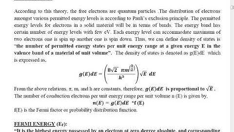 Module 5 Material Science Electrical conductivity 1