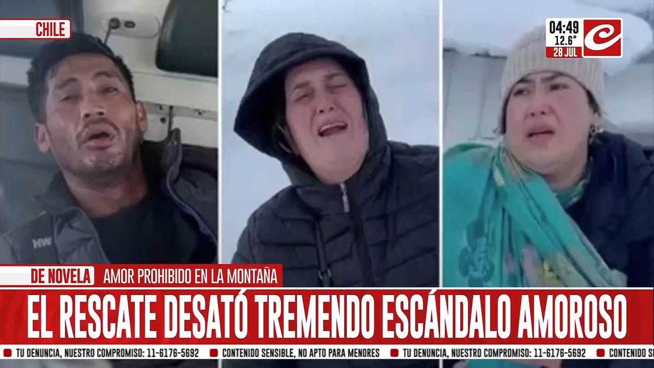►Rescate en la montaña de Chile destapa un escándalo amoroso con maestras de jardín