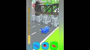 Shape-Shifting 🚲🚁🛶🚗 Game. New Update | New Level Gameplay Walk-through #gaming #shapeshifting #game