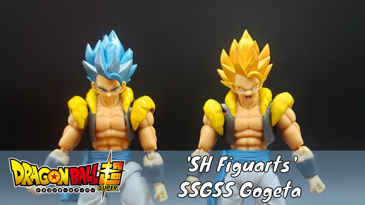 AUTHENTIC S.H.Figuarts Super Saiyan God Gogeta Dragon Ball Broly Movie