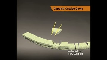 How to Cap a Curved Retaining Wall with an Outside Curve