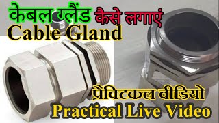 How to fixed double compression gland in hindi //gland kaise lagaye // bc das //e&i tech