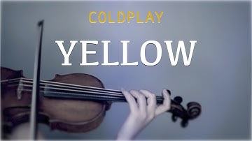 Coldplay - Yellow for violin and guitar (COVER)