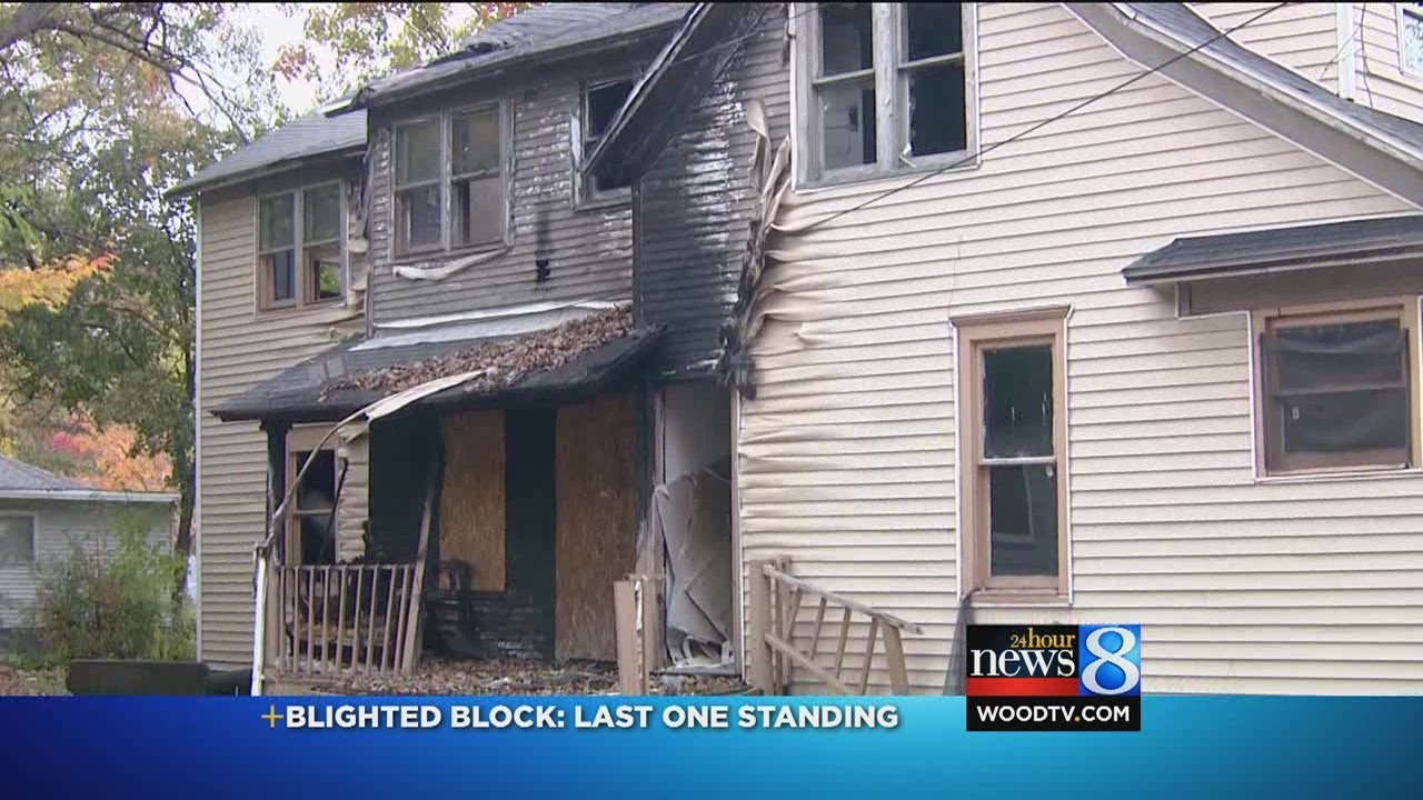 Muskegon Heights block full of blight