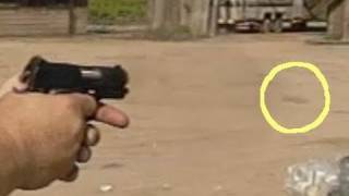 WHEN does a gun recoil?
