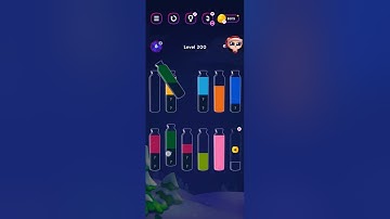 water sort puzzle - Get color level 200