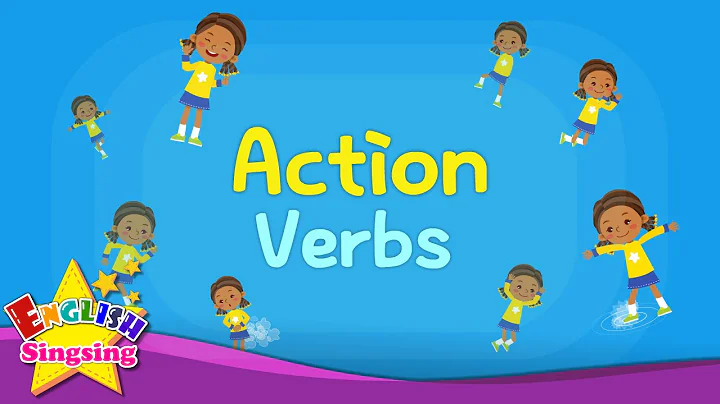 Action Verbs (v1)- Kids vocabulary -Action Words - Learn English for kids - Educational video