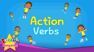 Kids vocabulary - [Old] Action Verbs - Action Words - Learn English for kids - Educational video screenshot 1