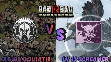 Can 6 Battle Armor Goliaths Defeat lv13 Screamer in B2B Apocalypse?