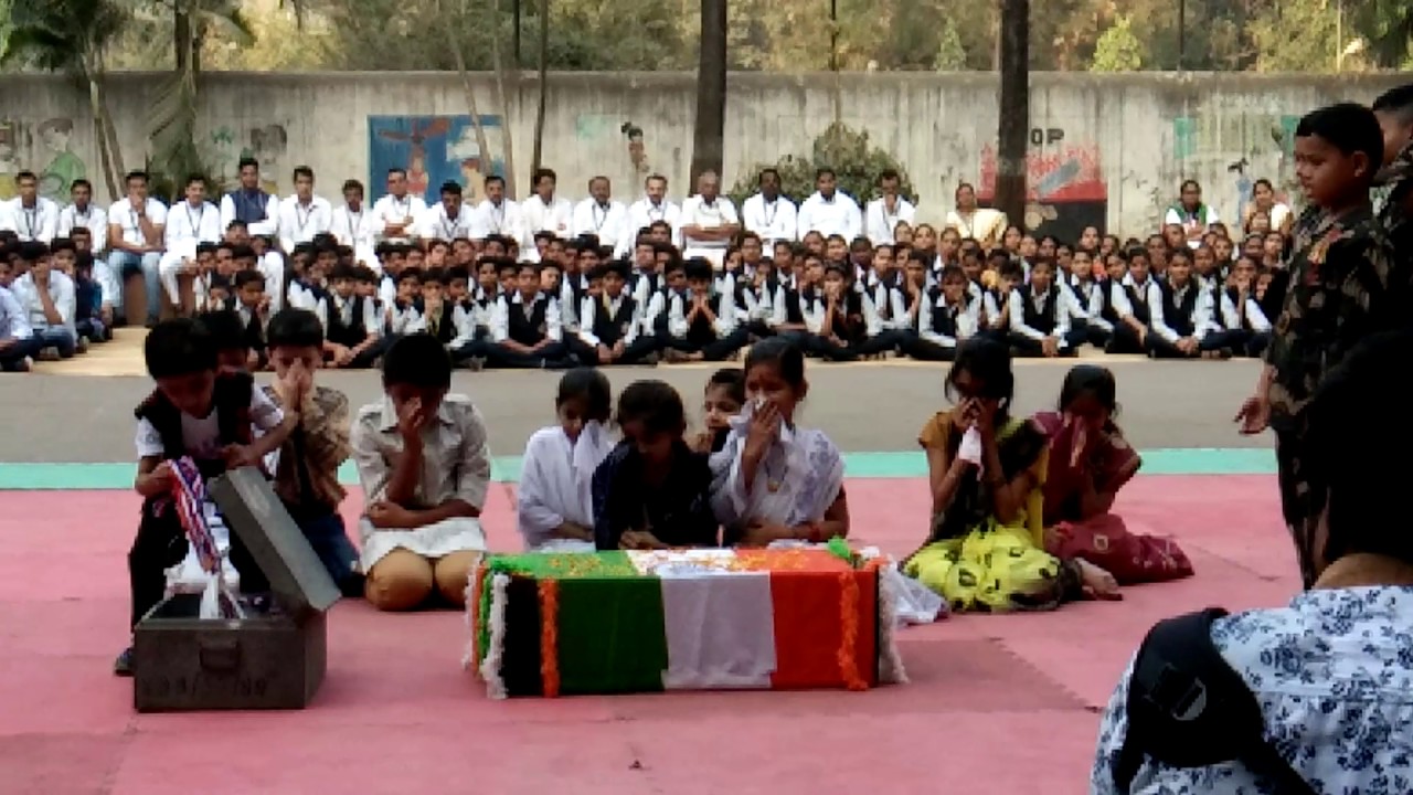 Today Republicday celebration at shree halari visa oswal schoolBhiwandi by heart toucing performance